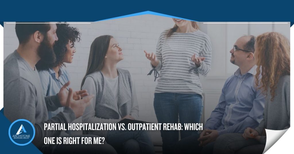 partial hospitalization program (PHP) vs outpatient rehab